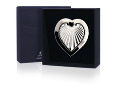 Серебряная декоративная  закладка для книг в форме сердца «Сердечко»